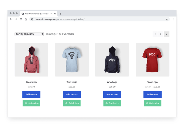WooCommerce Quickview works in any theme and with many 3rd-party plugins