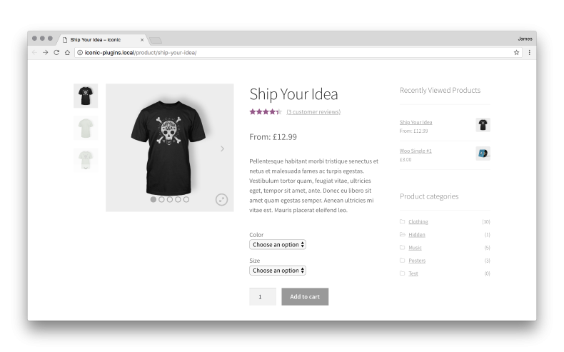 WooCommerce Change the Product Gallery Thumbnails Position