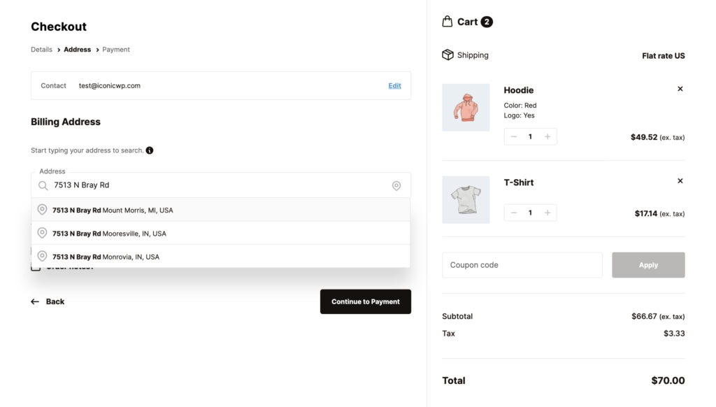 customize the WooCommerce checkout