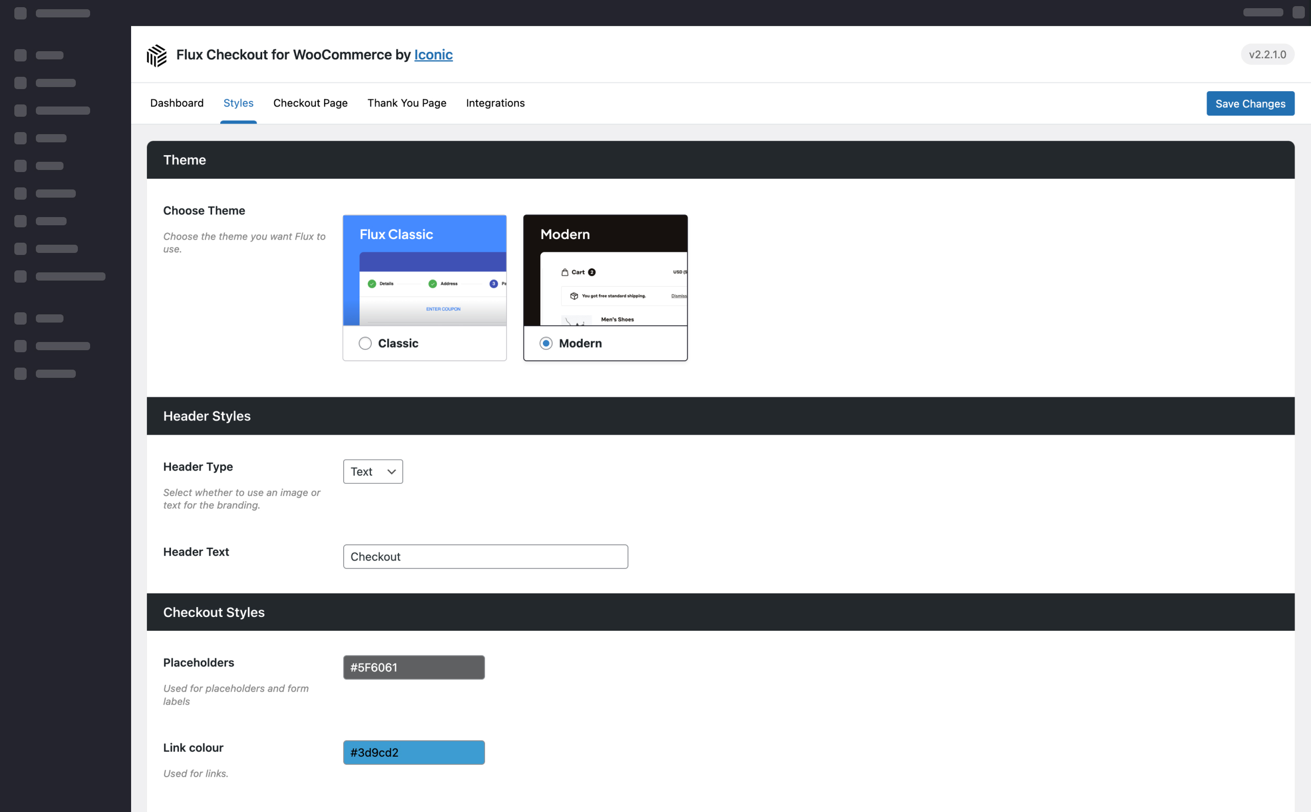 flux checkout themes