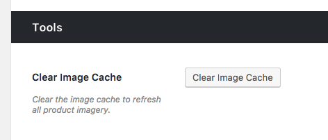 Clear image cache