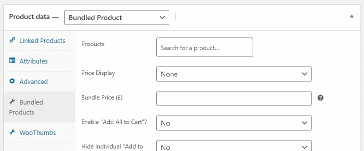 add products
