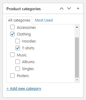 related product categories