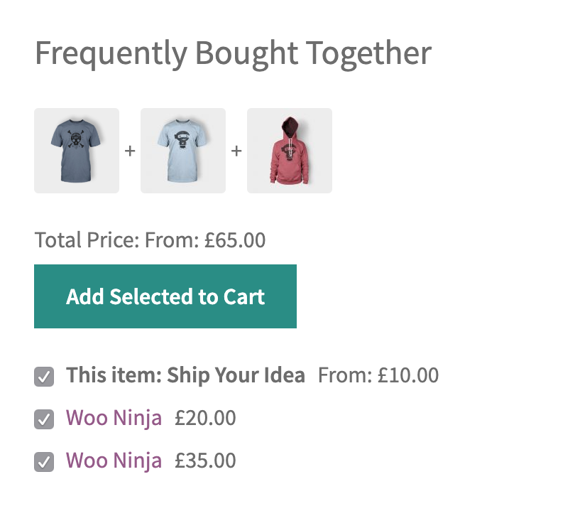 example of frequently bought together items