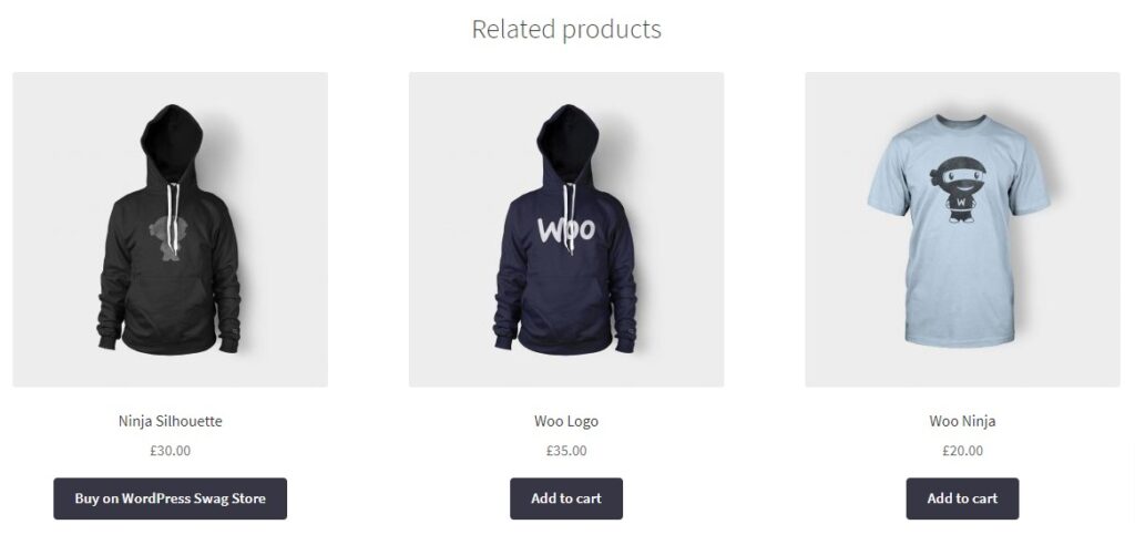 related products WooCommerce