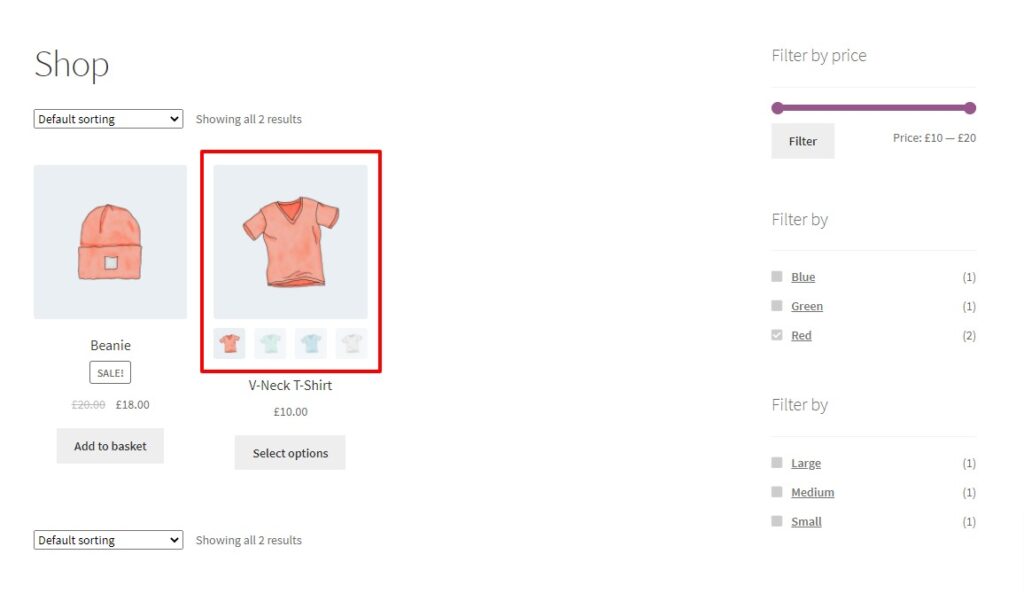 image swap for woocommerce