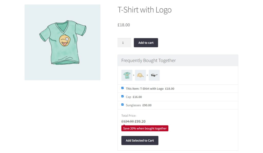 frequently bought together WooCommerce