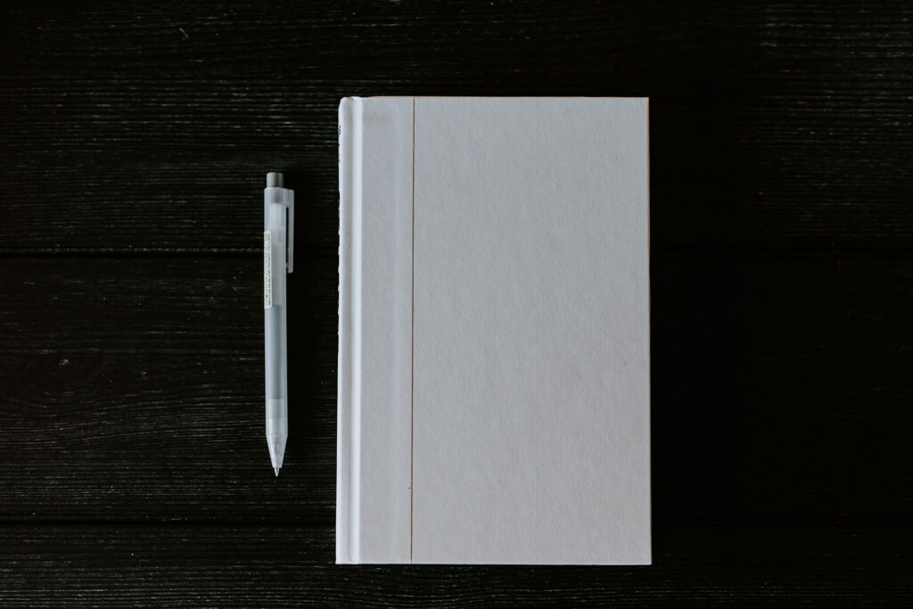 Notebook for sketching ideas