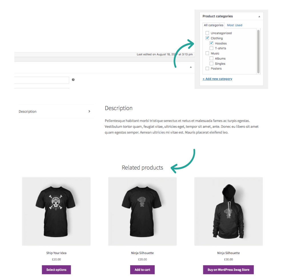woocommerce related products