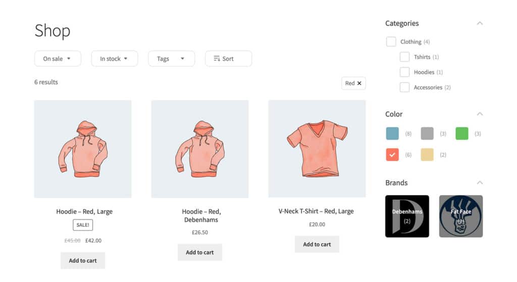 WooCommerce show single variations woocommerce product filters