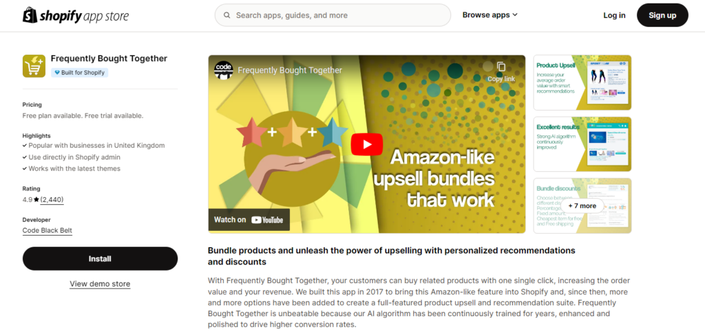 shopify related products