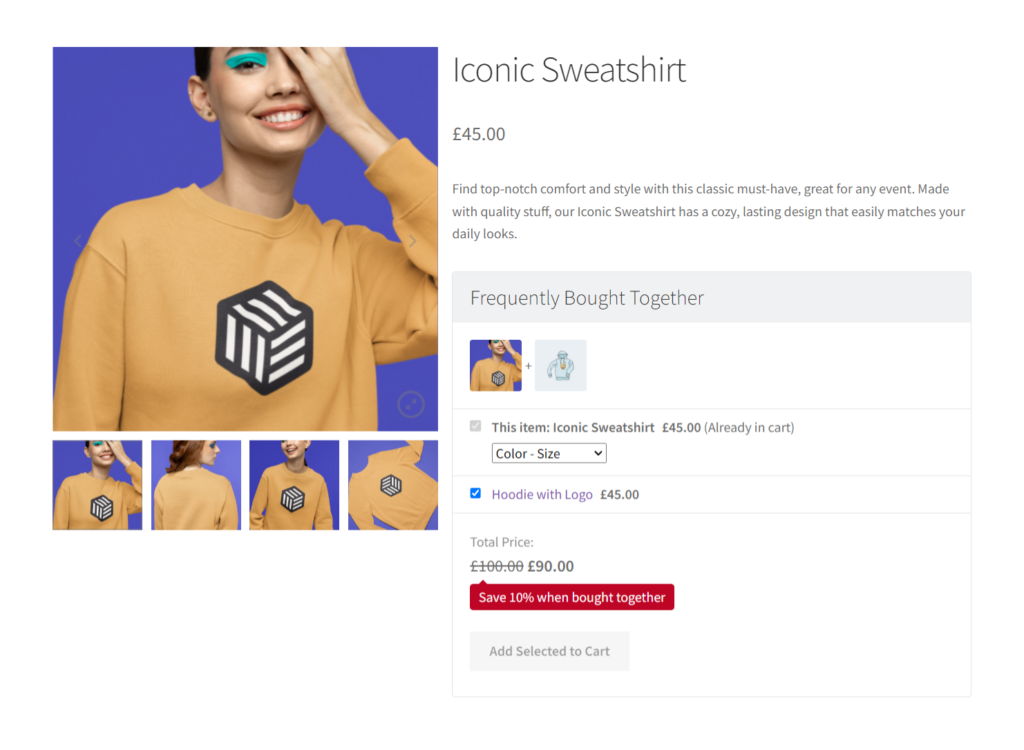 woocommerce customize product page