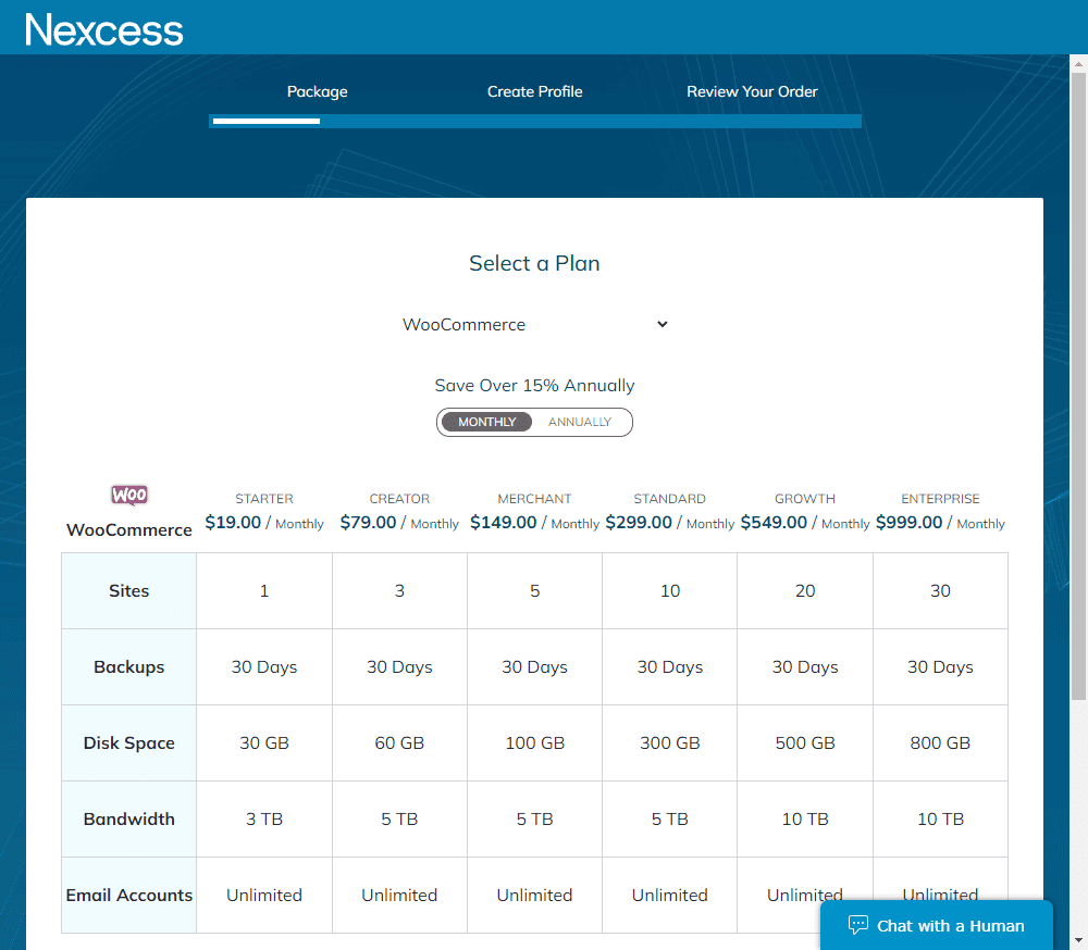 select wordpress hosting