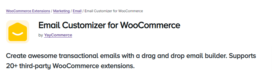 Email Customizer for WooCommerce