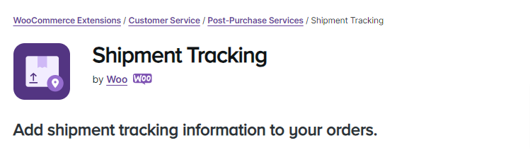 Shipment Tracking