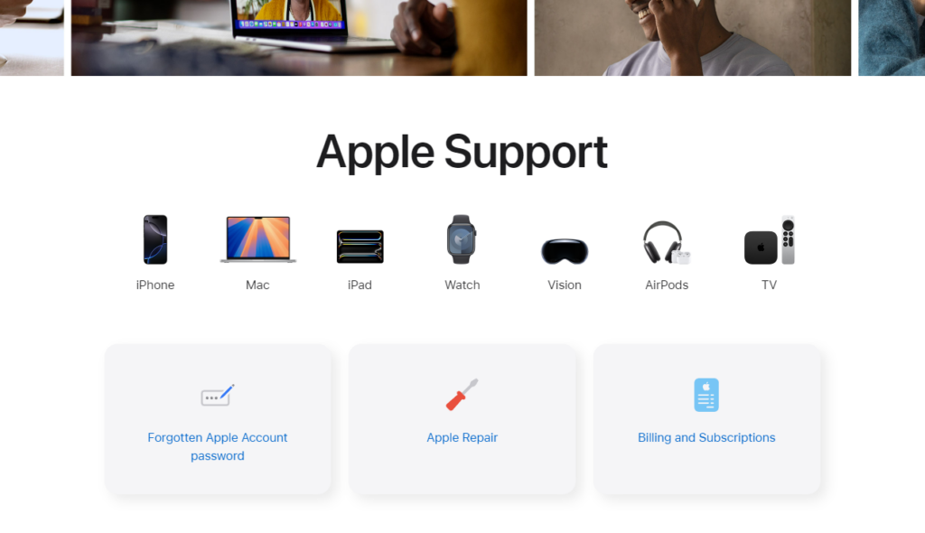 apple support
