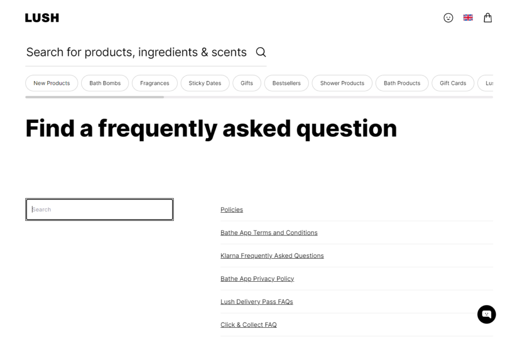 lush faq