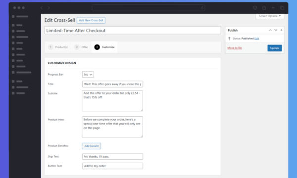 One-Click Cross-Sell After Checkout