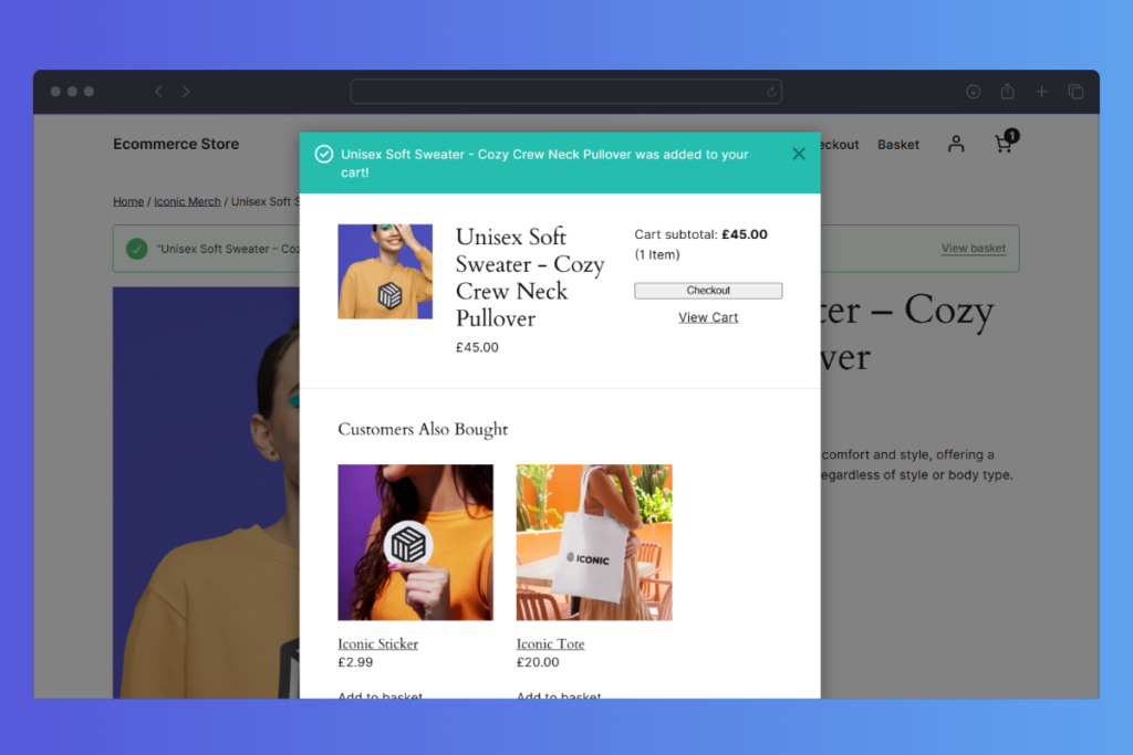Sales Booster Customers Also Bought