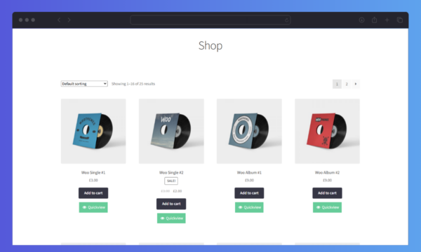 WooCommerce QuickView Buttons on Shop Page