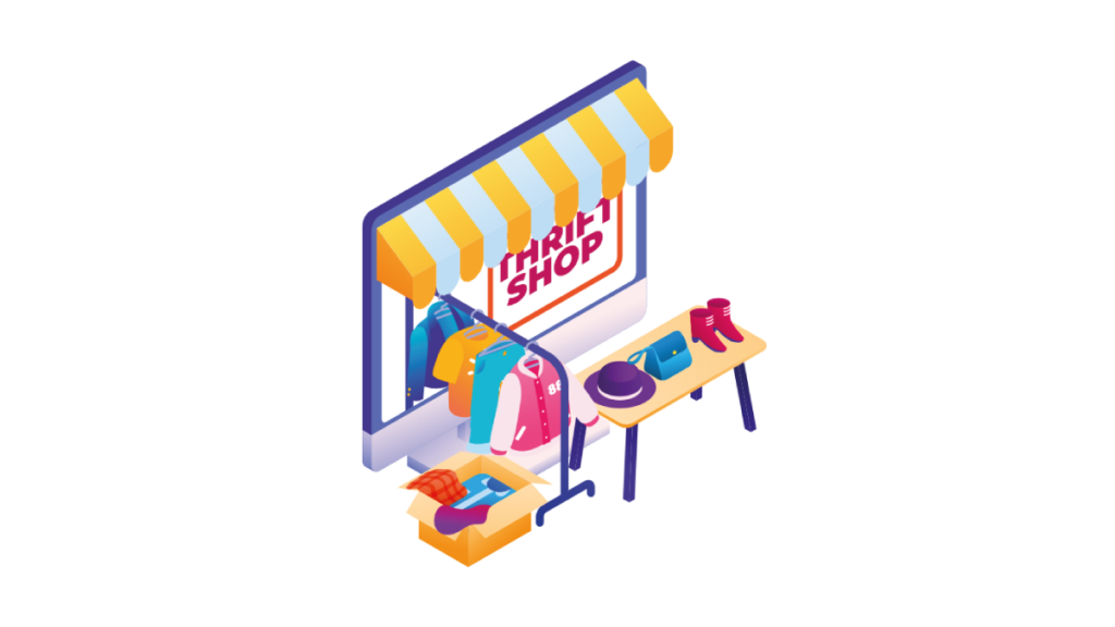 how to start an online thrift store