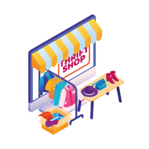 how to start an online thrift store