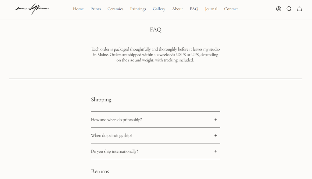 sell art online shipping