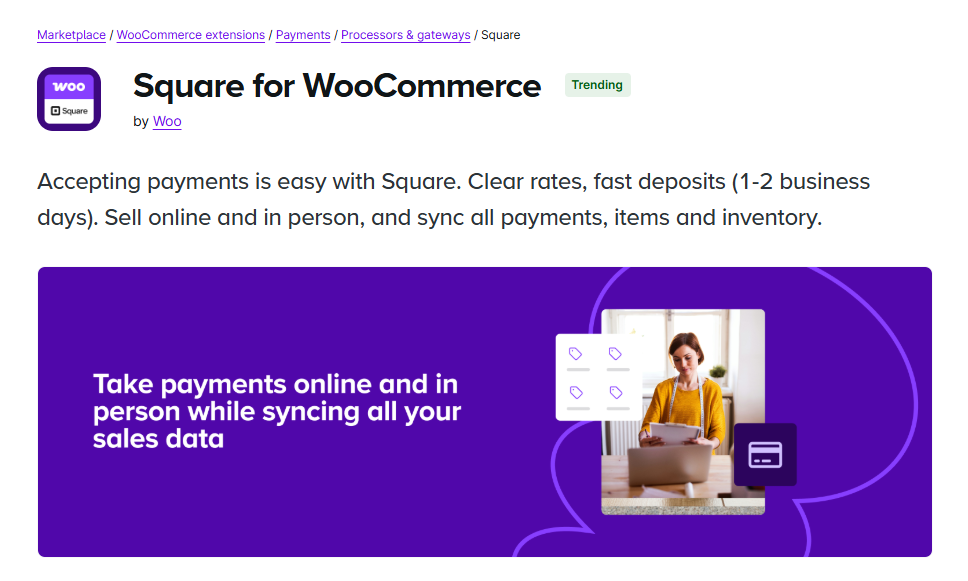 square for woocommerce