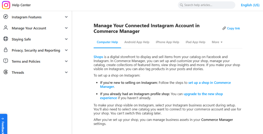 social commerce instagram