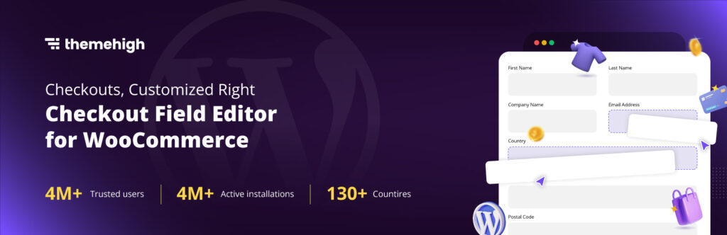 Checkout Field Editor